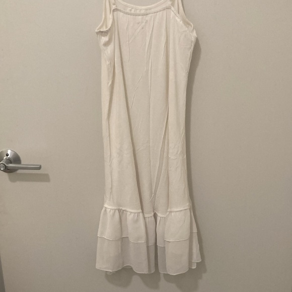 High-Lo Chiffon Shirt Extender • Size M - Picture 2 of 7